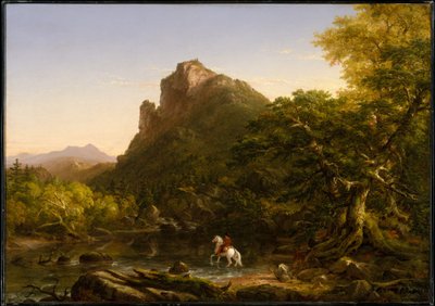 Vuoriston kahlaamo tekijältä Thomas Cole