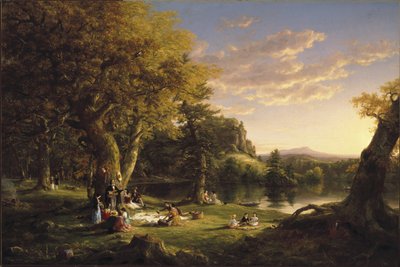 Piknik tekijältä Thomas Cole