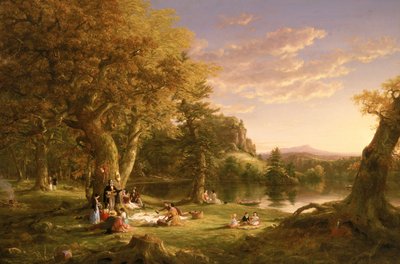 Piknik tekijältä Thomas Cole