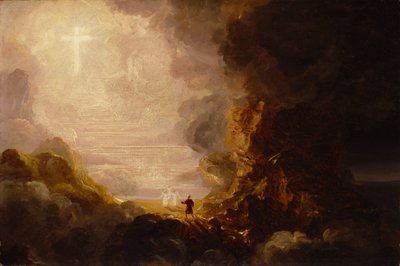 Ristin pyhiinvaeltaja matkansa lopussa (tutkimus sarjaan Risti ja maailma). tekijältä Thomas Cole
