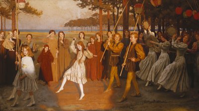 Kultainen nuoriso, tekijältä Thomas Cooper Gotch