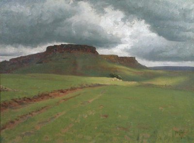 Qua-qua (öljy kankaalle) tekijältä Thomas Cooper Gotch