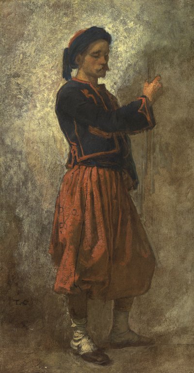 Zouave, 1856-62 tekijältä Thomas Couture
