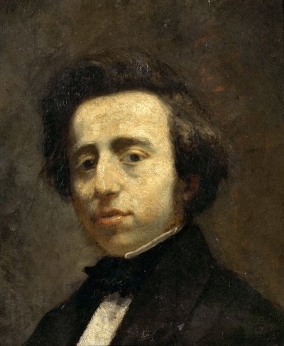 Frédéric Chopinin muotokuva tekijältä Thomas Couture