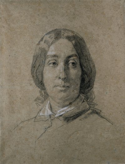 George Sandin muotokuva. tekijältä Thomas Couture