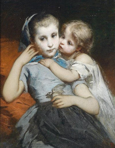 Sisaret, monogrammi T.C. tekijältä Thomas Couture
