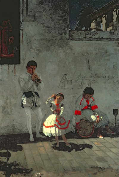 Katukuva Sevillassa tekijältä Thomas Cowperthwait Eakins