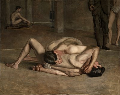 Painijat tekijältä Thomas Cowperthwait Eakins