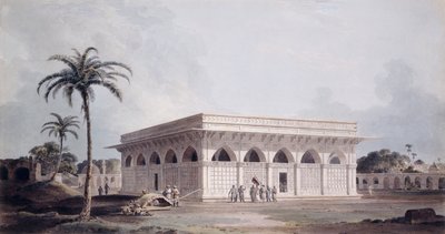 Kuusikymmentäneljäs pilari Nizamuddin, Delhi, tekijältä Thomas Daniell