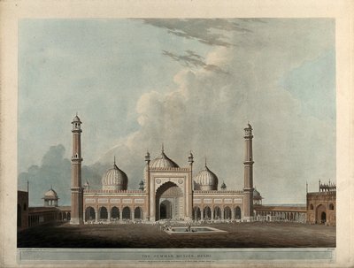 Jummah Musjed, Delhi tekijältä Thomas Daniell