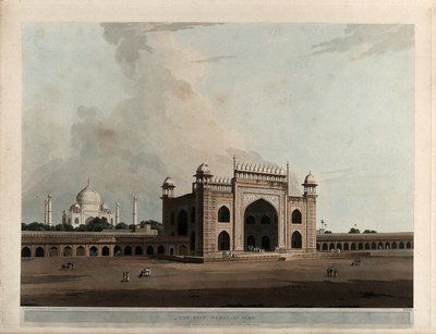 Taje Mahal, Agra tekijältä Thomas Daniell