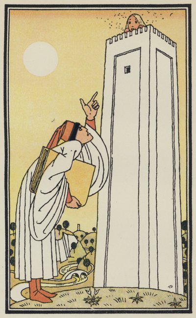Kuvitus Boccaccion Dekameroniin (värilitro) (värilitro) tekijältä Thomas Derrick