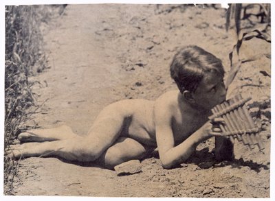 Ben Crowell Study for Arcadia, n. 1883. tekijältä Thomas Eakins