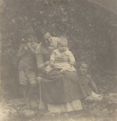 [Frances Crowell ja hänen lapsensa] tekijältä Thomas Eakins