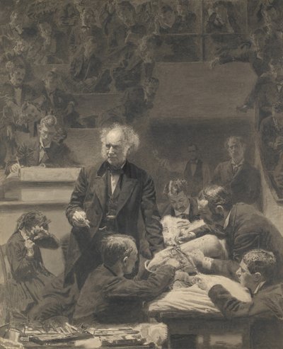 Gross Clinic, 1875-76. tekijältä Thomas Eakins