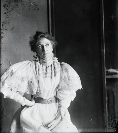 Jennie Dean Kershaw rouva Samuel Murray, n. 1897. tekijältä Thomas Eakins