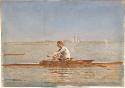 John Biglin yksikkösoudussa tekijältä Thomas Eakins