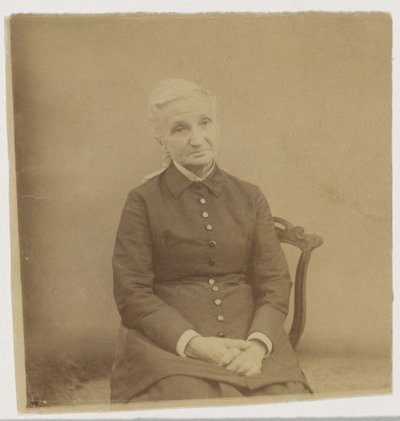 [Istuvan vanhemman naisen muotokuva] tekijältä Thomas Eakins