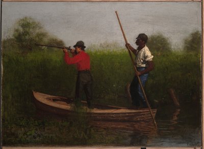 Rail Shooting Delawaressa tekijältä Thomas Eakins