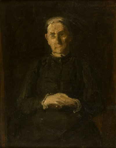 Tutkielma teosta "Rouva Elizabeth Duane Gillespien muotokuva" varten tekijältä Thomas Eakins