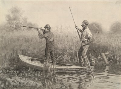 Tutkimus kiskoammuntaan pisteestä tekijältä Thomas Eakins