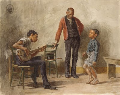 Tanssitunti, 1878. tekijältä Thomas Eakins