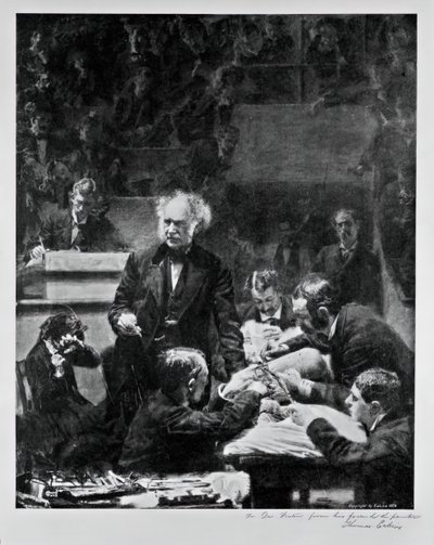 The Gross Clinic, 1876. tekijältä Thomas Eakins
