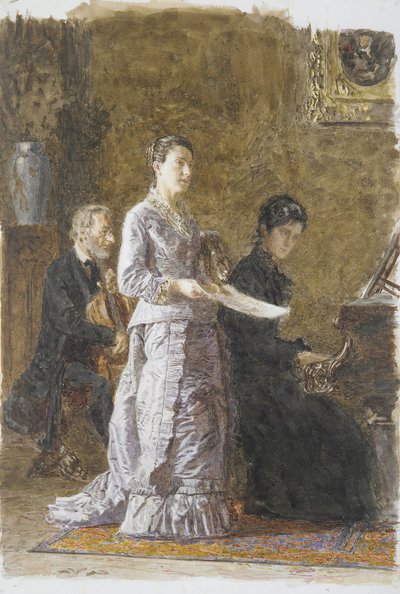 Säälittävä laulu, 1881. tekijältä Thomas Eakins