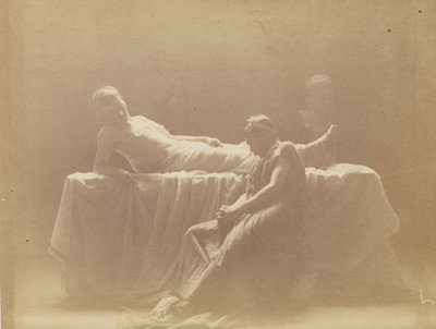 Kaksi miestä klassisissa pukuissa tekijältä Thomas Eakins