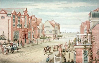 Bedford Park, Lontoo tekijältä Thomas Erat Harrison