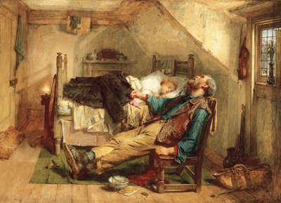 Kulunut, 1868 tekijältä Thomas Faed