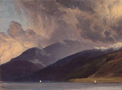 Balestrandista Sognefjordiin päin tekijältä Thomas Fearnley