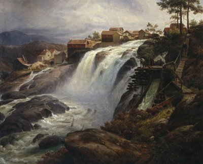 Haugfoss tekijältä Thomas Fearnley