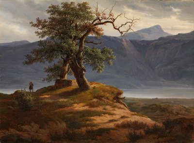 Maisema ja matkustaja tekijältä Thomas Fearnley