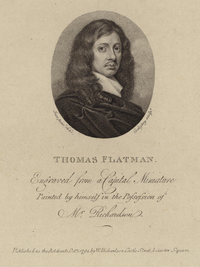 Muotokuva Thomasista asunnossa tekijältä Thomas Flatman