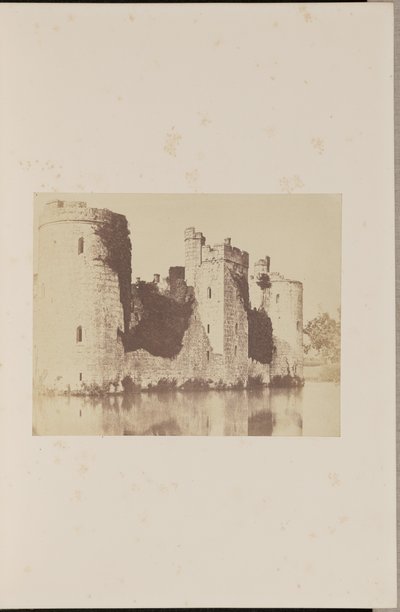 Bodiamin linna, Sussex, kaakosta katsottuna tekijältä Thomas G. Mackinlay