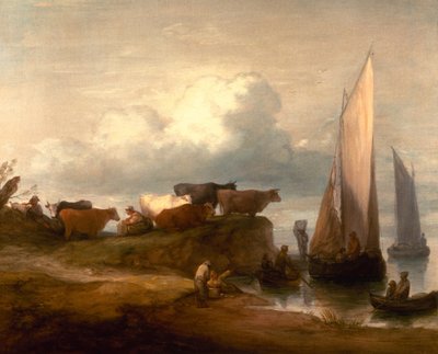 Rannikkomaisema tekijältä Thomas Gainsborough