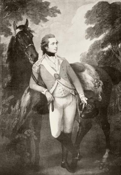 Anthony St Leger (litho) tekijältä Thomas Gainsborough