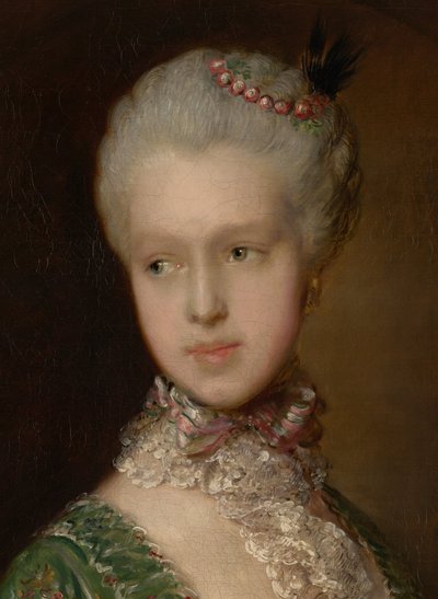 Elizabeth Wrottesley, myöhemmin Graftonin herttuatar tekijältä Thomas Gainsborough