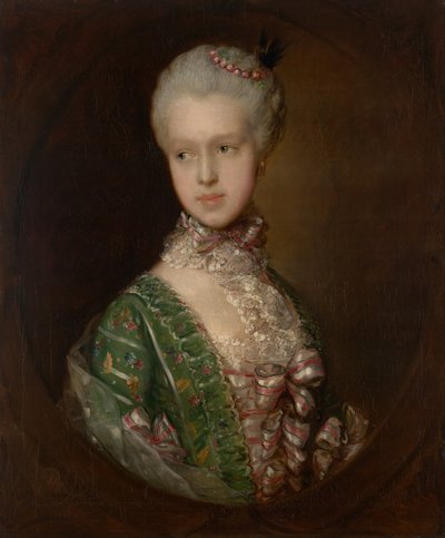 Elizabeth Wrottesley, myöhemmin Graftonin herttuatar tekijältä Thomas Gainsborough