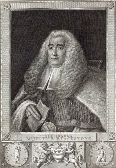 Arvoisa herra Justice Blackstone, Hallin kaivertama tekijältä Thomas Gainsborough