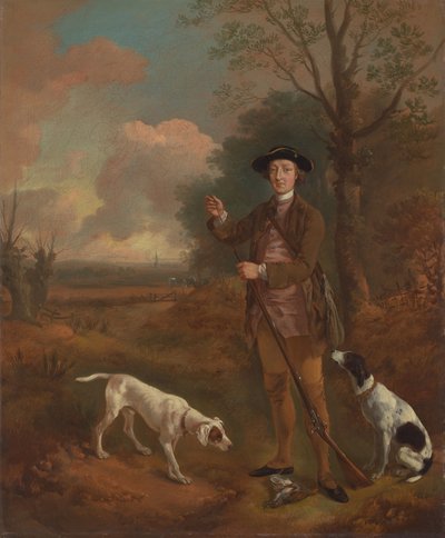 Majuri John Dade, Tannington, Suffolk tekijältä Thomas Gainsborough