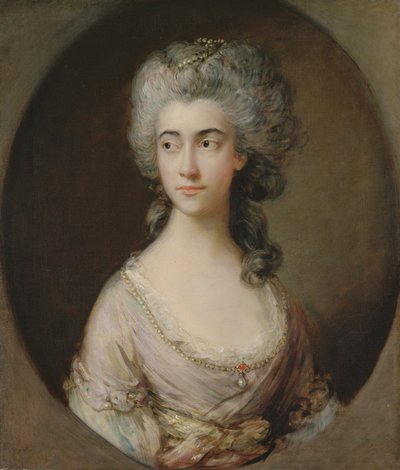 Mary Heberden, n. 1777 (öljy kankaalle) tekijältä Thomas Gainsborough