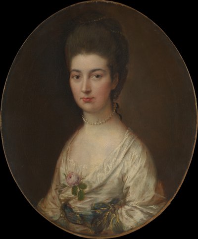 Rouva Ralph Izard Alice De Lancey, 174647-1832. tekijältä Thomas Gainsborough