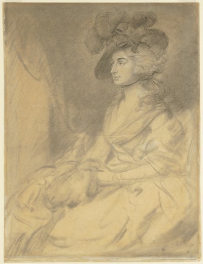 Rouva Sarah Siddons, 1785. tekijältä Thomas Gainsborough
