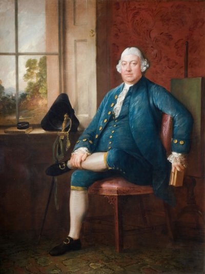 Matthew Halen muotokuva 1728-86, 1763. tekijältä Thomas Gainsborough