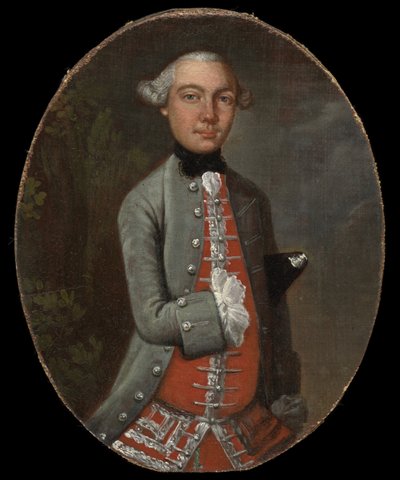 Herrasmiehen muotokuva, n. 1745-1748 tekijältä Thomas Gainsborough