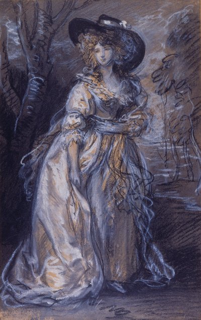 Tutkimus naisesta tekijältä Thomas Gainsborough
