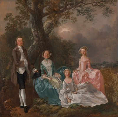 Gravenorin perhe tekijältä Thomas Gainsborough