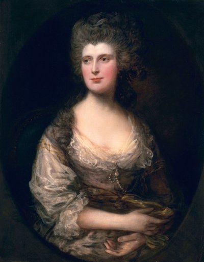 The Hon. Anne Fane, n. 1782 tekijältä Thomas Gainsborough